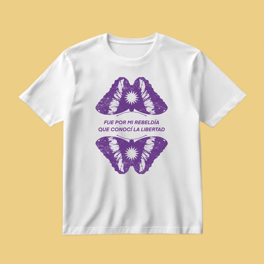 Playera "Rebeldía”