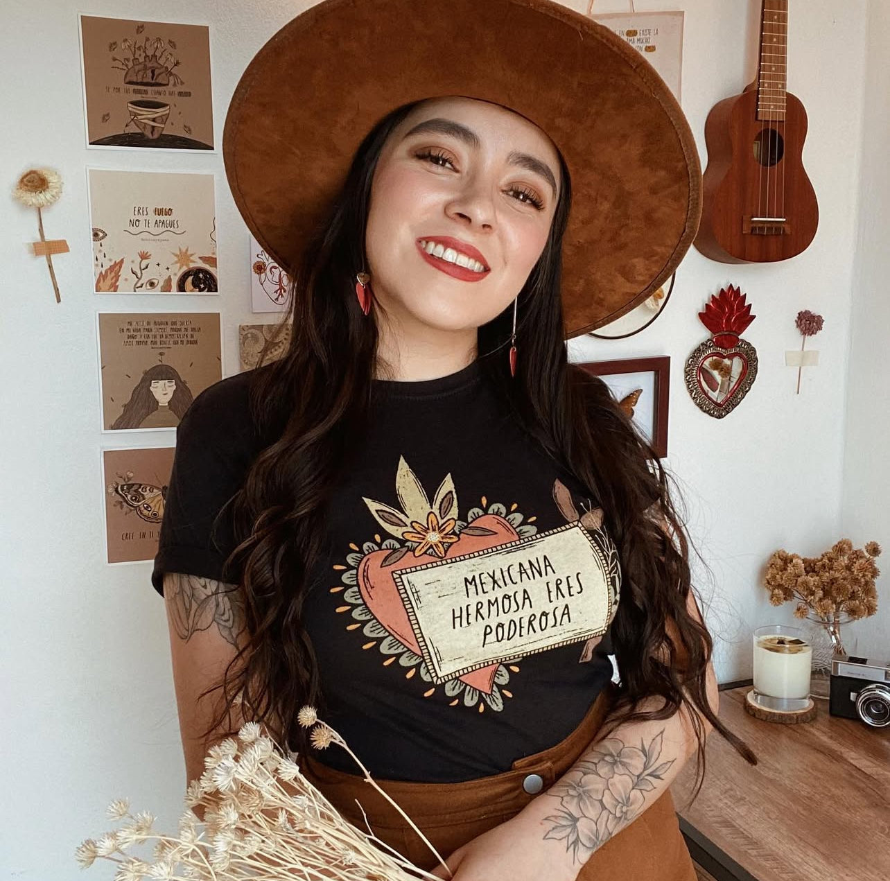 Playera "Mexicana hermosa"