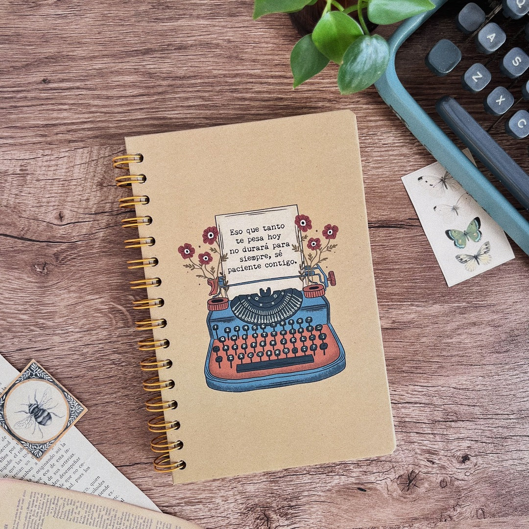 Libreta pasta dura/ Eso que tanto te pesa