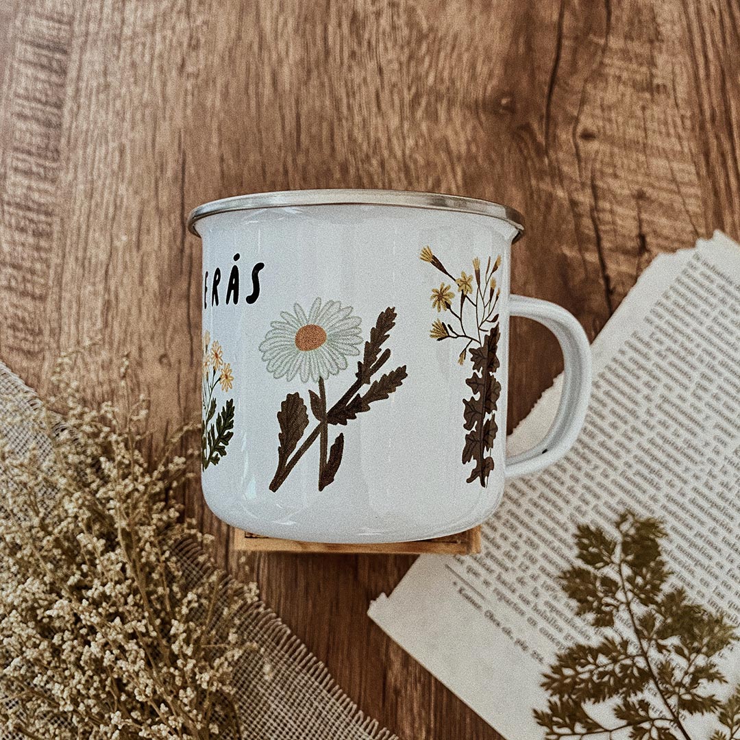 Taza Florecerás