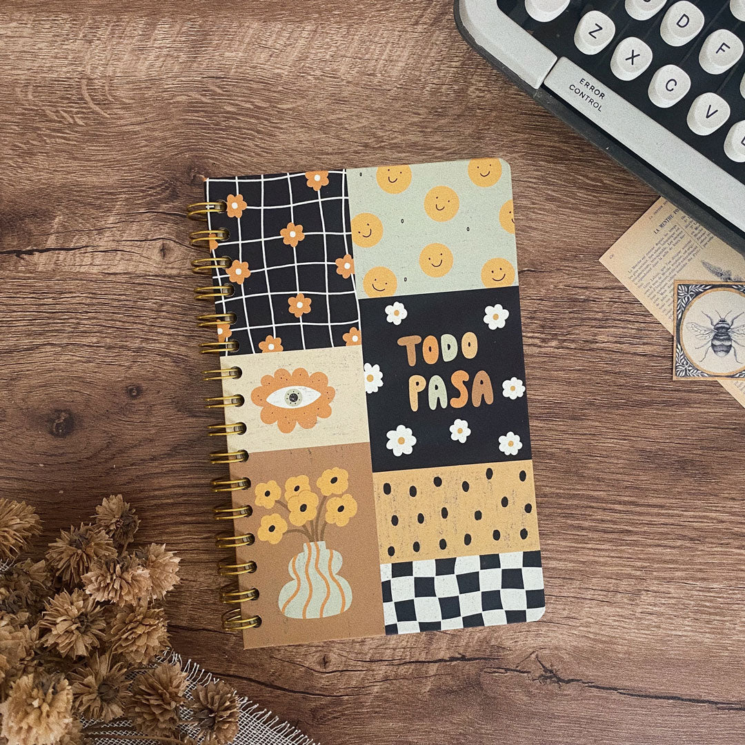 Libreta pasta dura/ Todo pasa