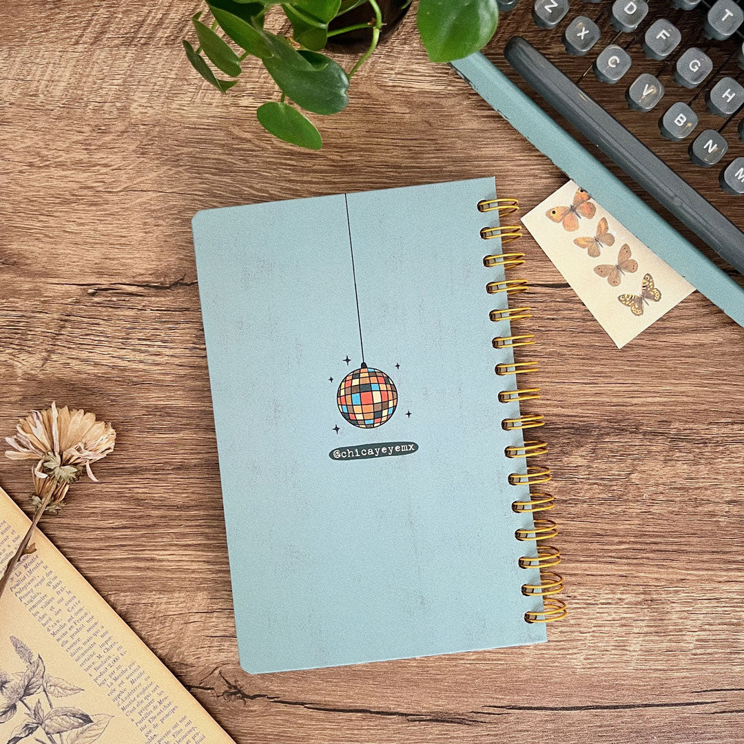 Libreta pasta dura/ Elijo rodearme - Chica Yeyé Mx