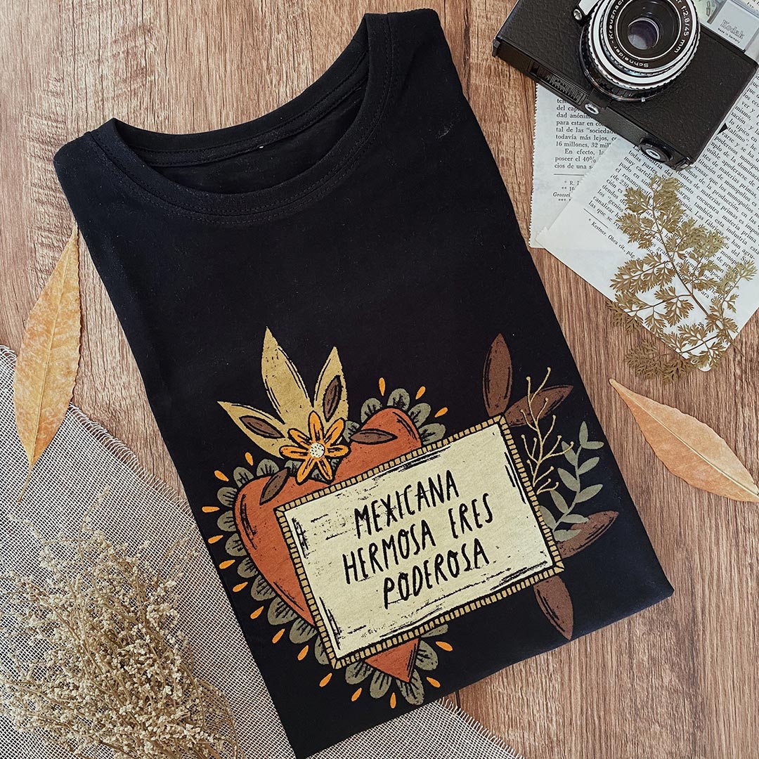 Playera "Mexicana hermosa"