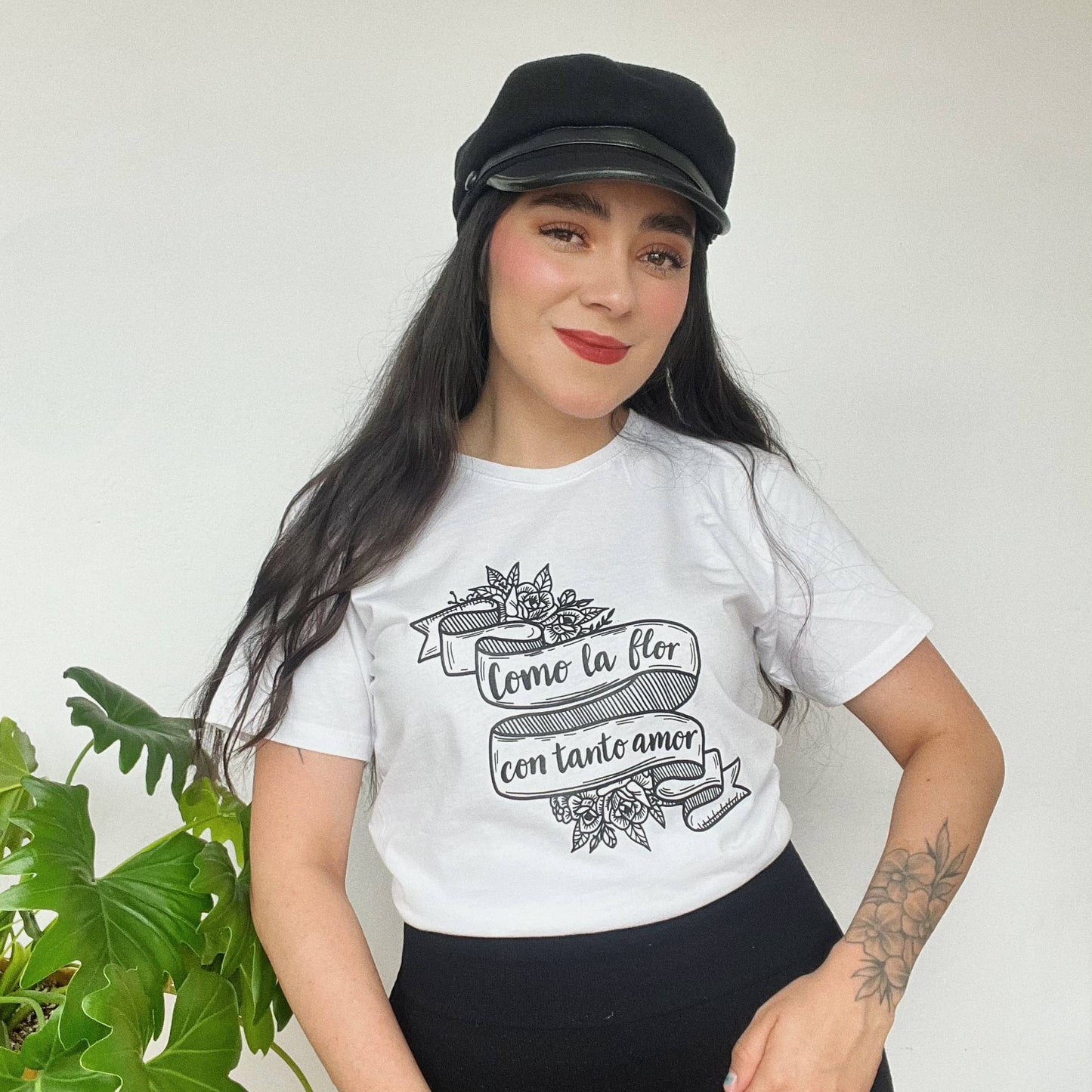Playera "Como la flor" - Chica Yeyé Mx