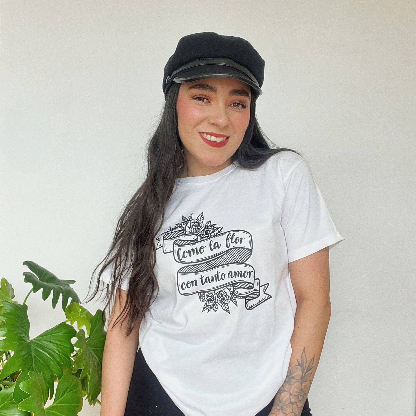 Playera "Como la flor" - Chica Yeyé Mx