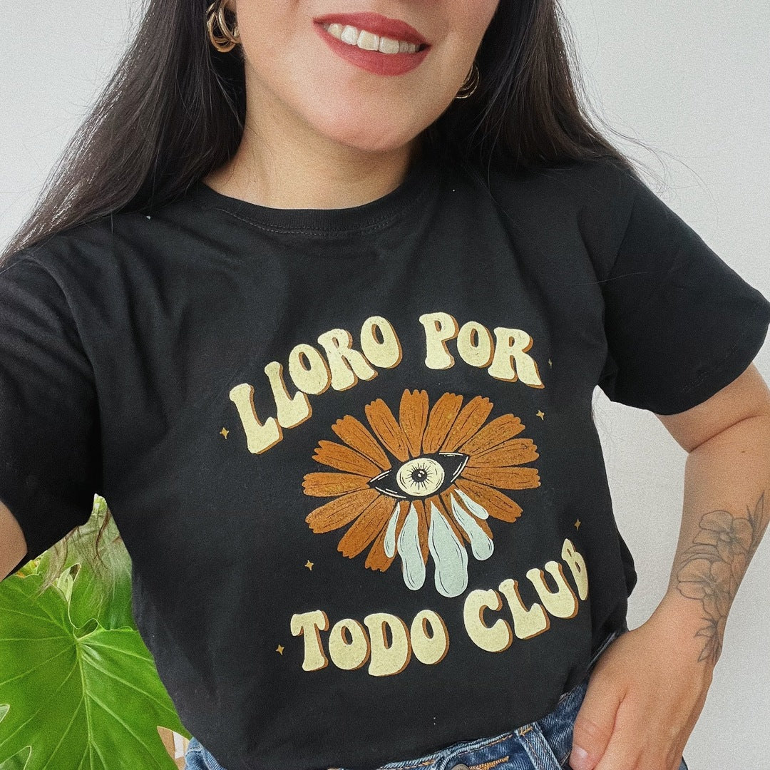 Playera "Lloro por todo club"