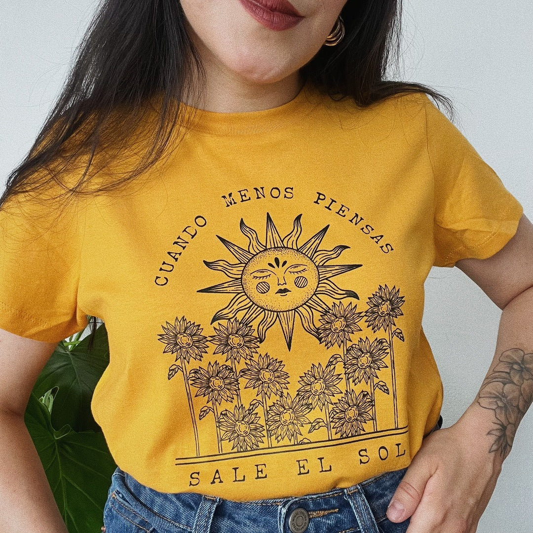 Playera "Sale el sol"