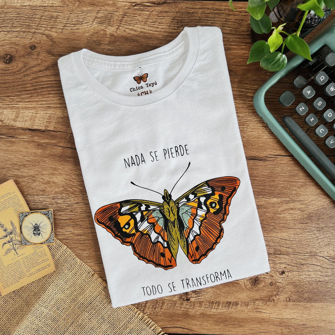 Playera "Todo se transforma"