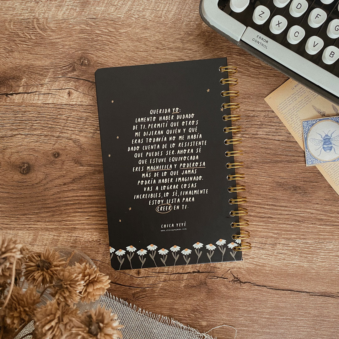Libreta pasta dura/ Querida yo - Chica Yeyé Mx