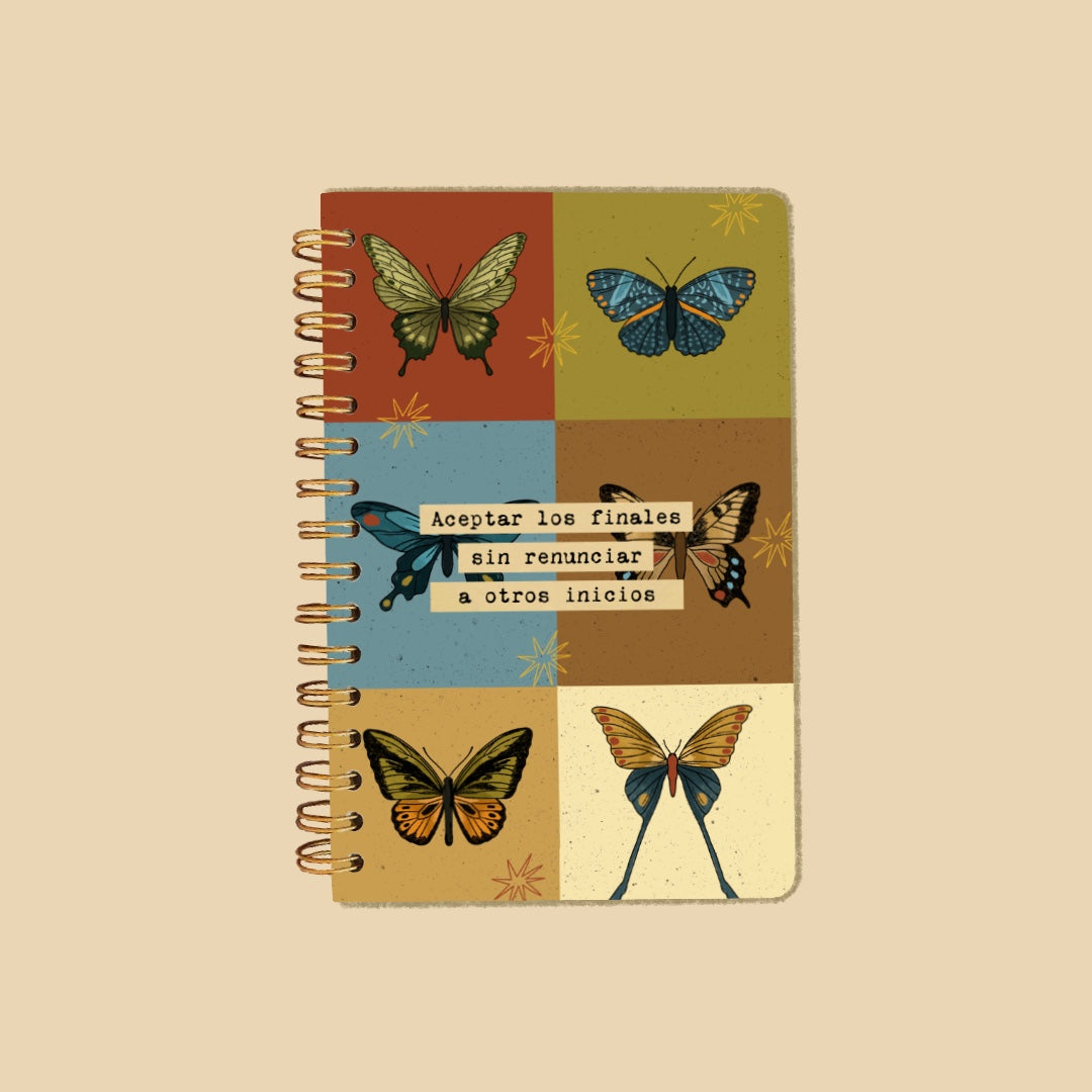 Libreta pasta dura/ Aceptar los finales