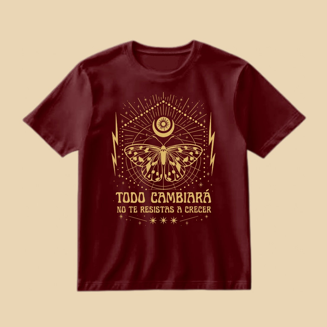 Playera "Todo cambiará"