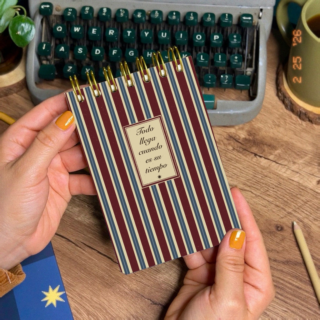 Libreta MINI/ Todo llega