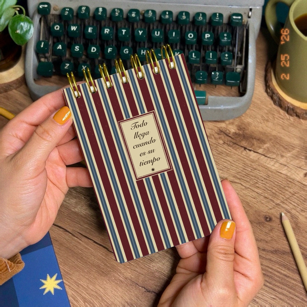 Libreta MINI/ Todo llega