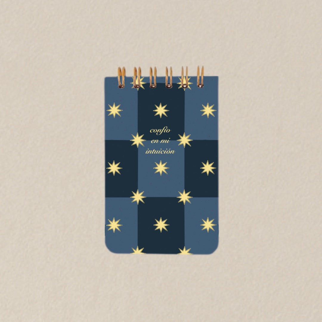 Libreta pasta dura MINI/ Confío en mi intuición