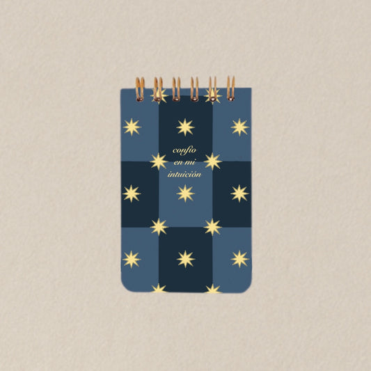 Libreta pasta dura MINI/ Confío en mi intuición