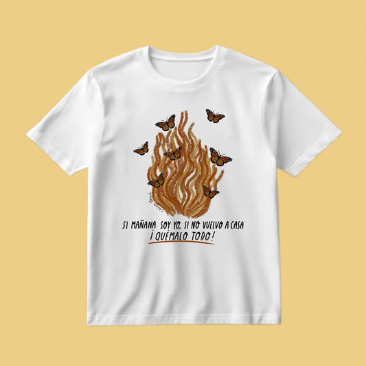 Playera "Quémalo todo"