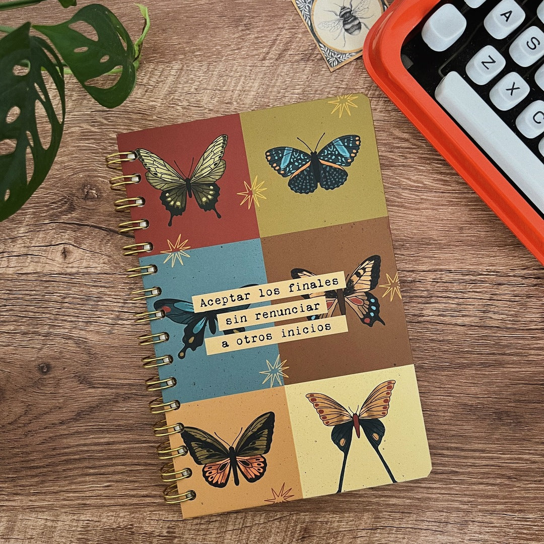 Libreta pasta dura/ Aceptar los finales
