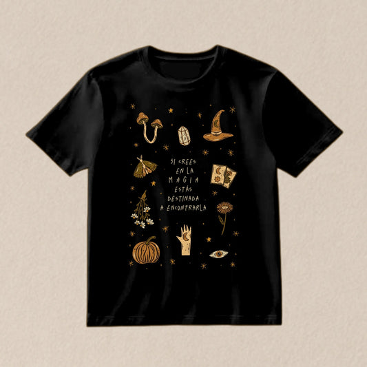 Playera "Si crees en la magia"