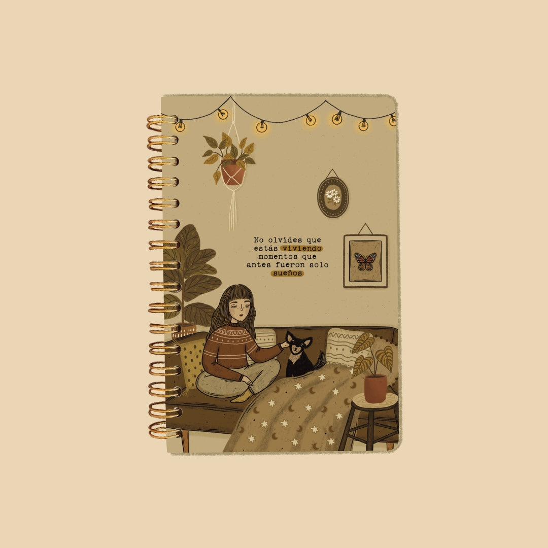 Libreta pasta dura/ No olvides