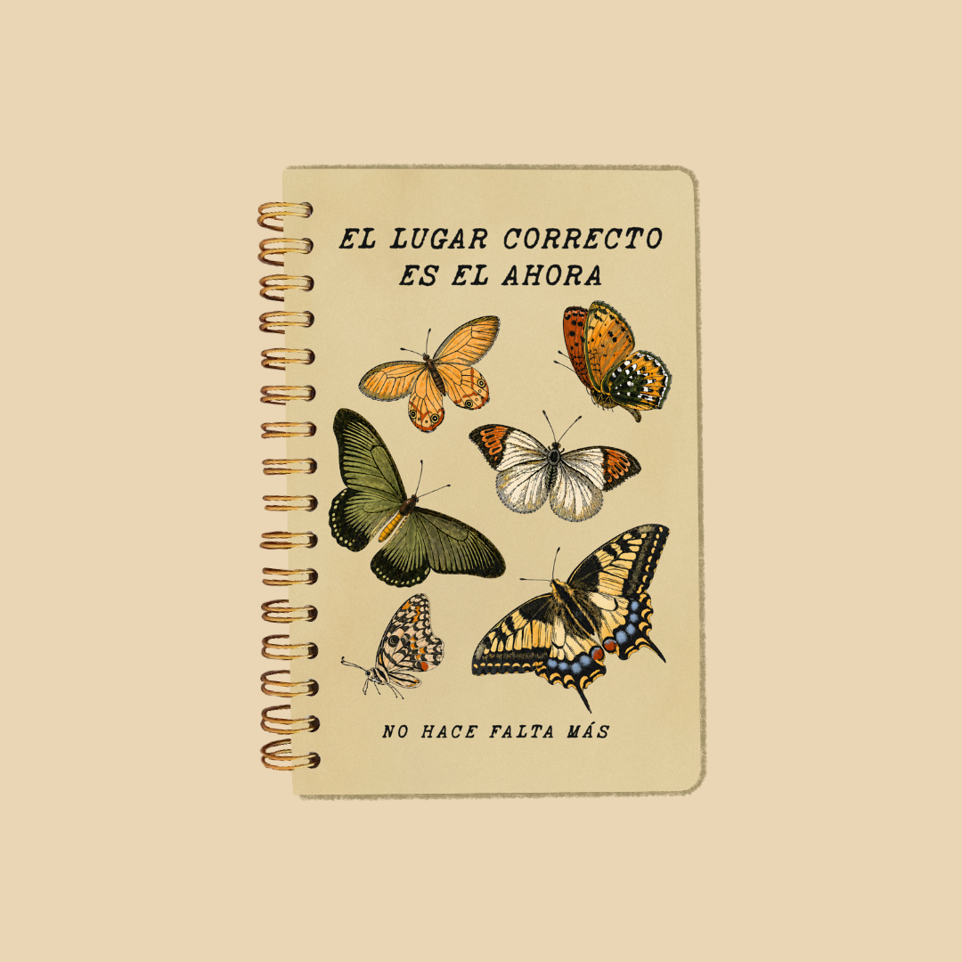 Libreta pasta dura/El ahora