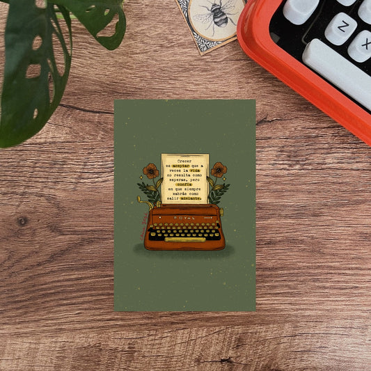 Postal/Crecer es aceptar