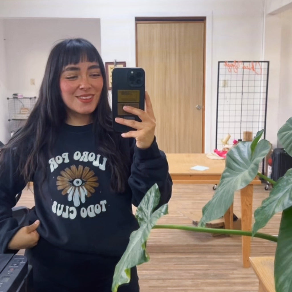 Sudadera "Lloro por todo club"