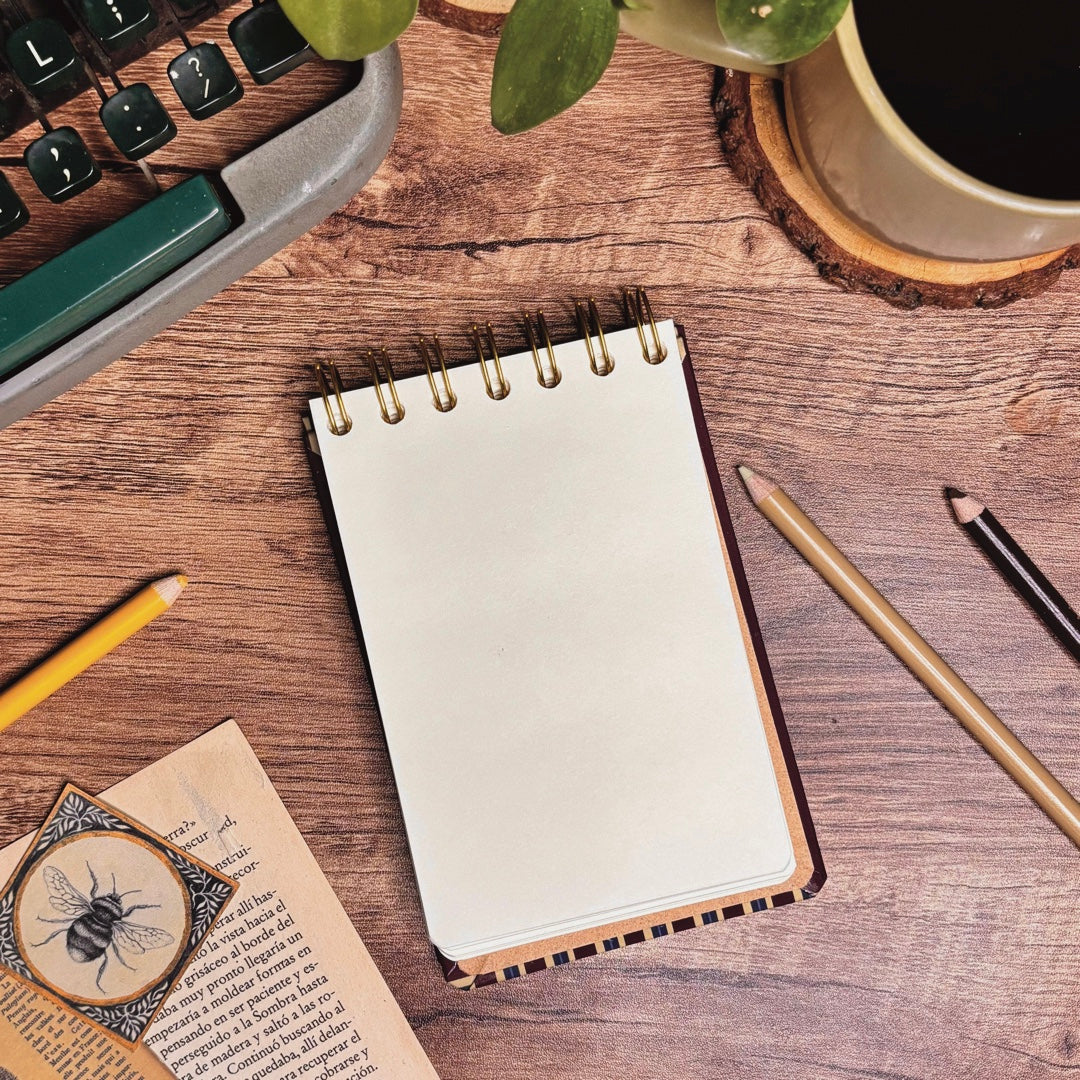 Libreta pasta dura MINI/ Todo llega cuando es su tiempo