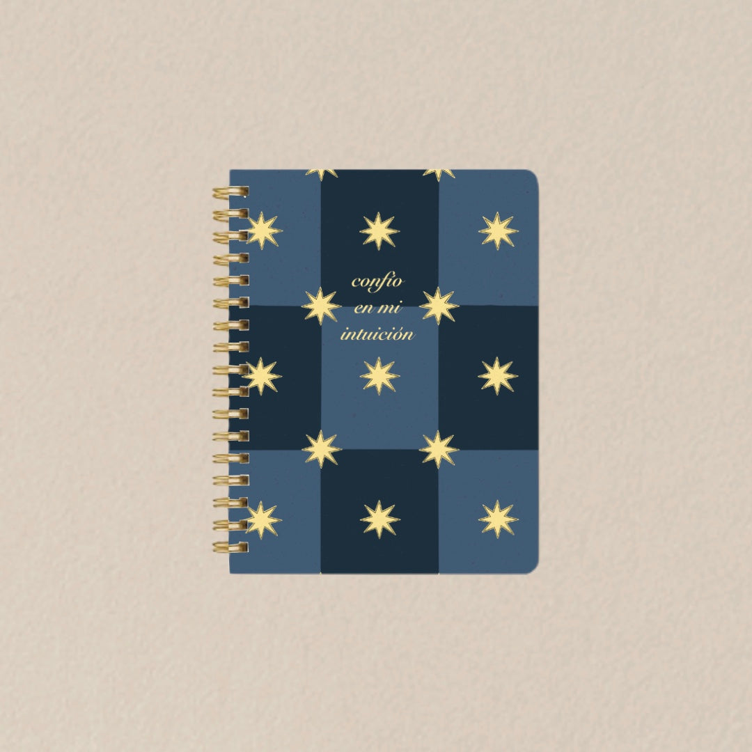 Libreta pasta dura/ Confío en mi intuición