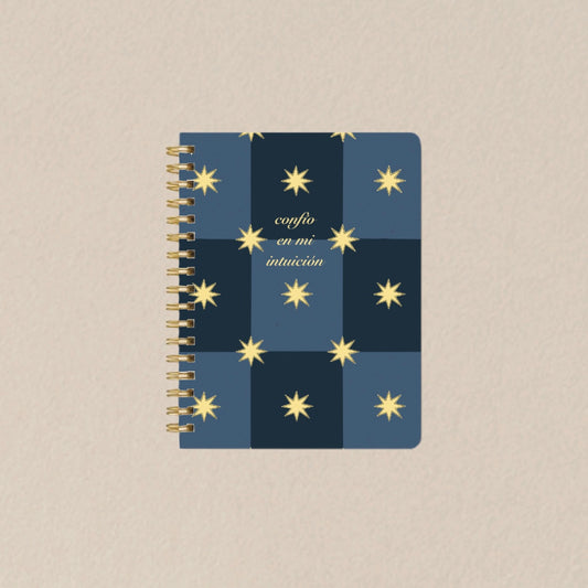 Libreta pasta dura/ Confío en mi intuición