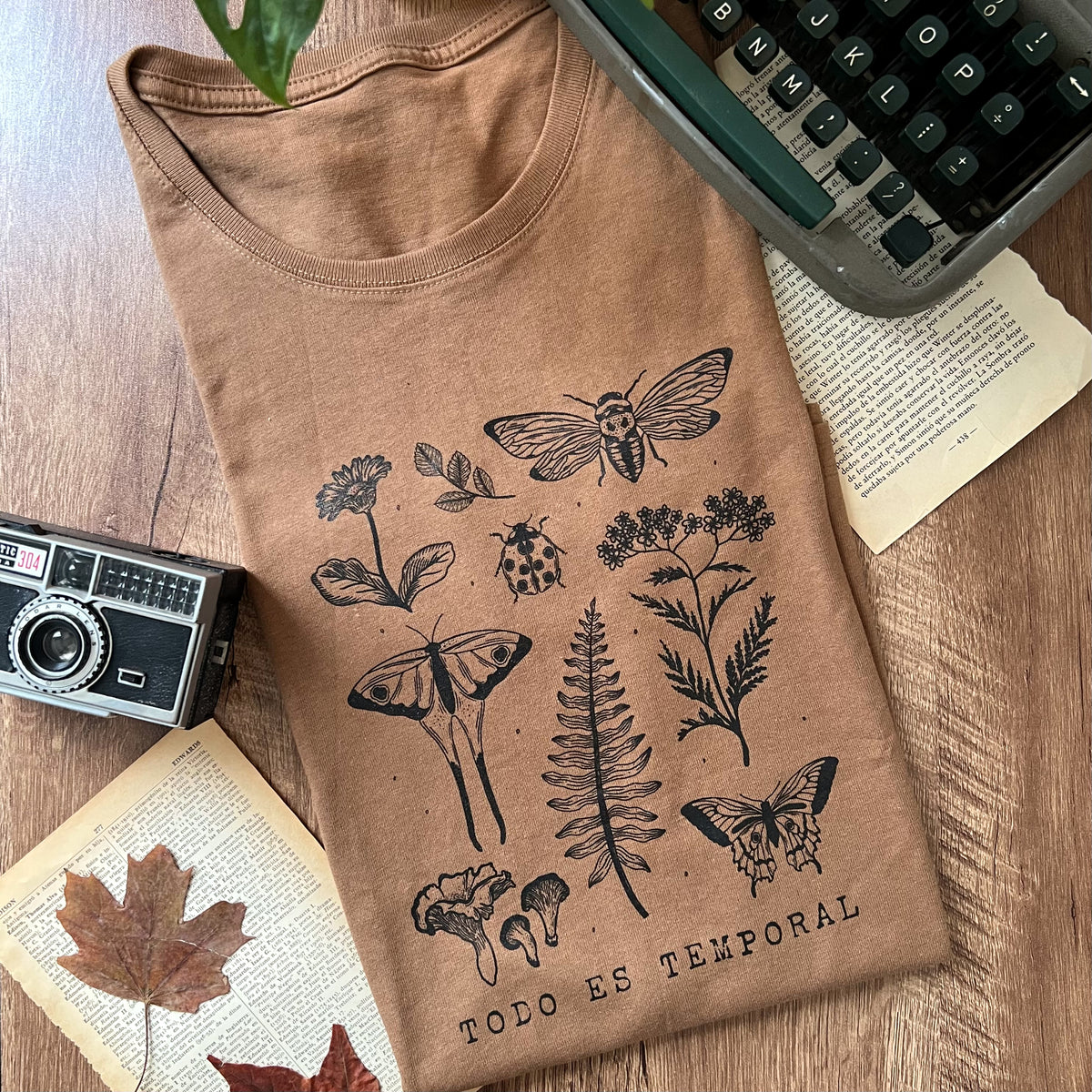 Playera "Todo es temporal"