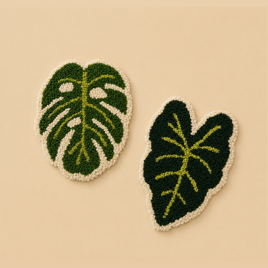 Kit de Punch Needle/ Portavasos Plantitas