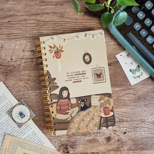 Libreta pasta dura/ No olvides
