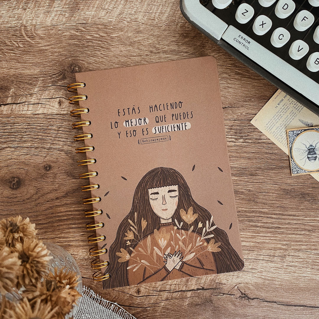 Libreta pasta dura/ Lo mejor que puedes