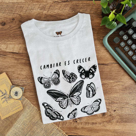 Playera "Cambiar es crecer"
