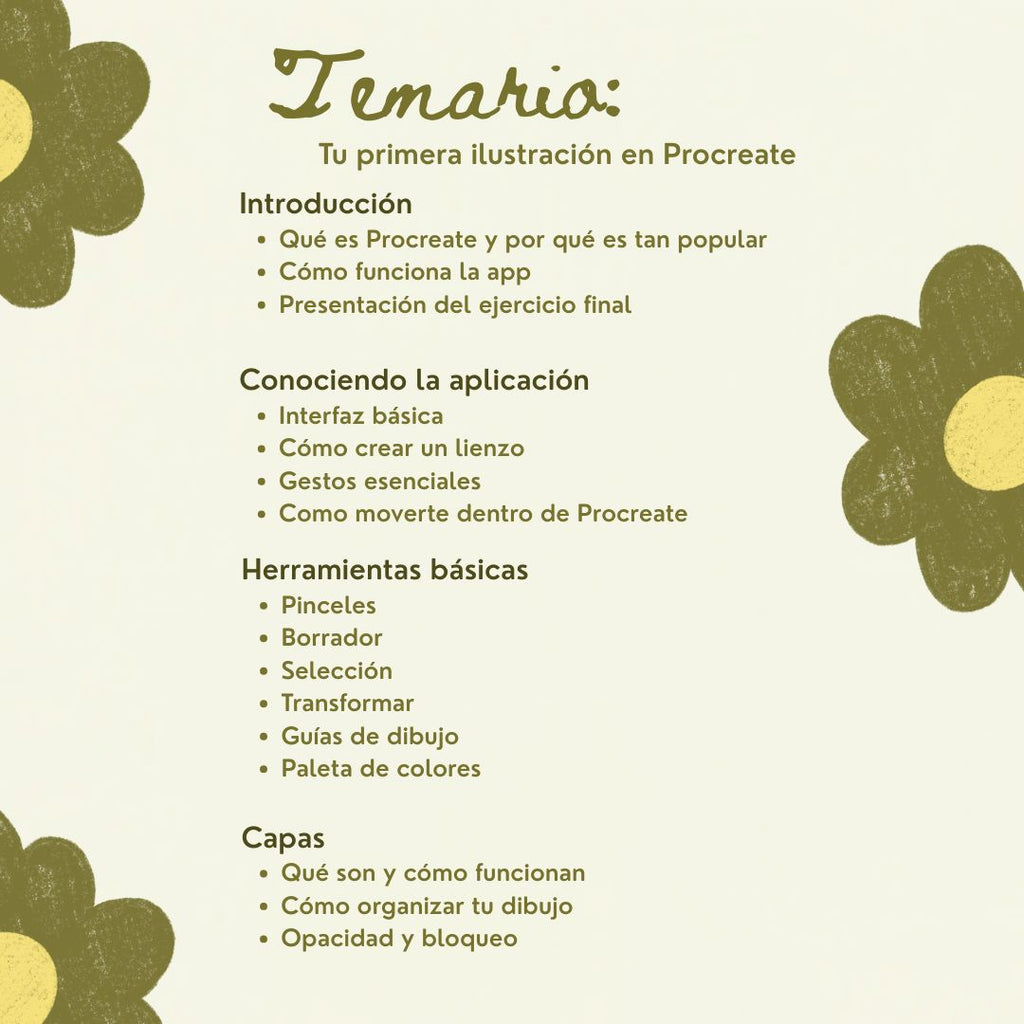 Taller de Procreate | Crea tu primera ilustración en Procreate  🎨